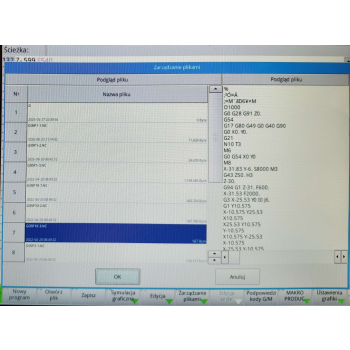 sterownik CNC do frezarki / centrum obróbczego - M6800D3